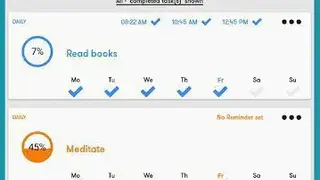 Repeat Habit – Habit tracker for goals screenshot