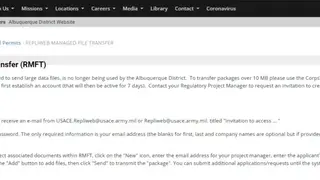 RepliWeb Managed File Transfer screenshot