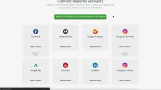 Reportei screenshot