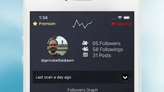 Reportly – for Instagram profiles screenshot