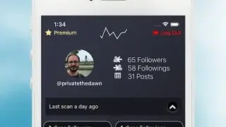 Reportly – for Instagram profiles screenshot