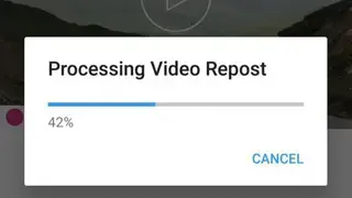 Repost photo&video screenshot