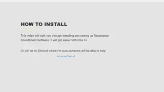 Resanance screenshot