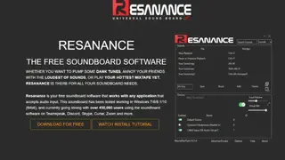 Resanance screenshot
