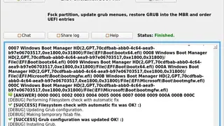 Rescatux screenshot