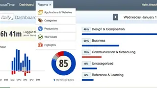 RescueTime screenshot
