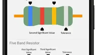 Resistor Color Code And SMD Code Calculator screenshot