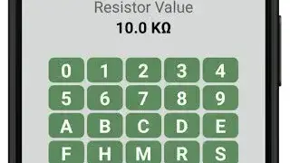 Resistor Color Code And SMD Code Calculator screenshot