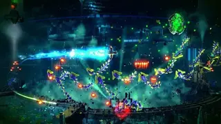 Resogun screenshot