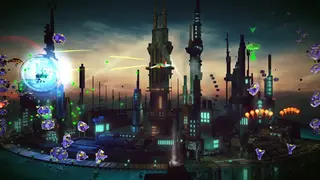 Resogun screenshot