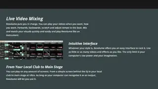 Resolume Avenue screenshot