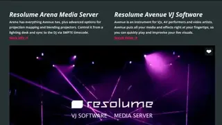 Resolume Avenue screenshot