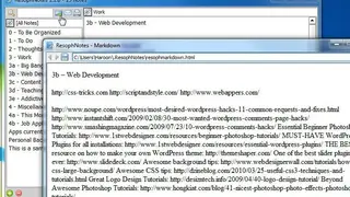ResophNotes screenshot