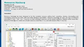 Resource Hacker screenshot