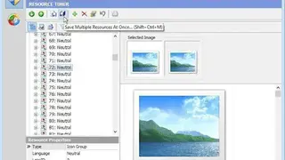 Resource Hacker FX screenshot