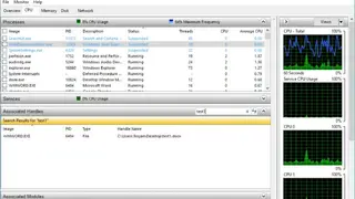 Resource Monitor screenshot