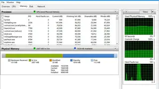 Resource Monitor screenshot