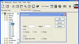 Resource Tuner screenshot