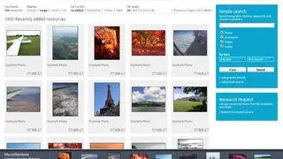 ResourceSpace screenshot