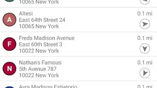 Restaurant Locator App screenshot