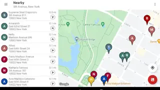 Restaurant Locator App screenshot