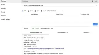 RESTClient screenshot