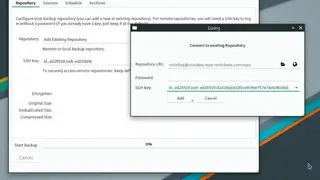 Restic screenshot