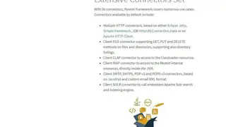 Restlet screenshot