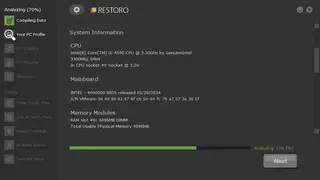 Restoro screenshot