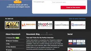 Resumonk screenshot