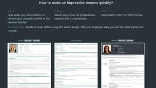 Resumonk screenshot