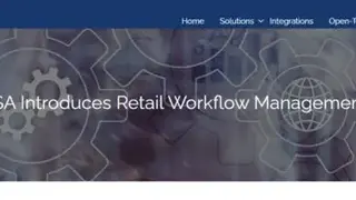 Retail Workflow Management screenshot