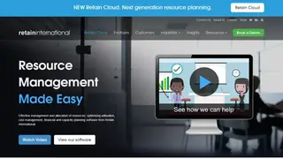Retain Resource Planning screenshot