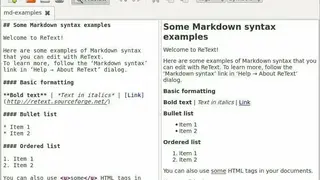 ReText screenshot