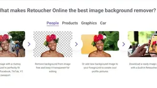 Retoucher screenshot
