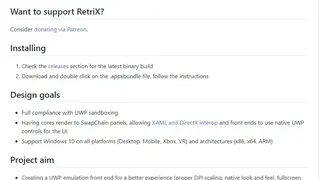 RetriX screenshot