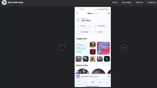 Retro Music Player screenshot