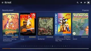 RetroX screenshot