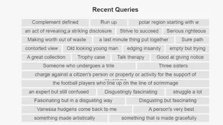 Reverse Dictionary screenshot