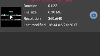 Reverse Video screenshot