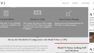 Revvy CPQ screenshot