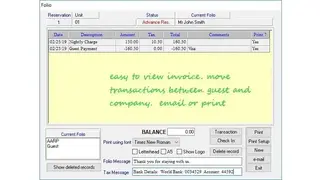 RezBook screenshot