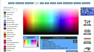 RGB Color Code screenshot