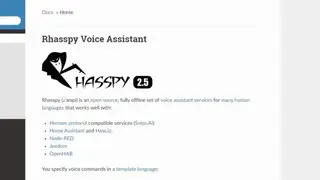 Rhasspy screenshot