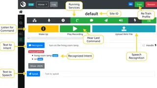 Rhasspy screenshot