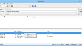 RichCopy screenshot