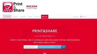 Ricoh Print & Share CQ screenshot