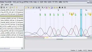 Ridom TraceEdi screenshot