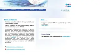 Ridom TraceEdi screenshot
