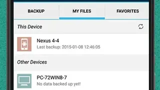 Right Backup screenshot